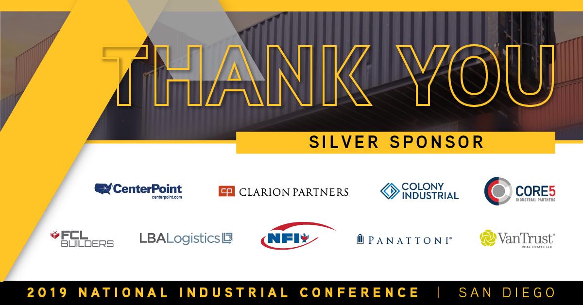 ColliersLIVE's tweet photo. Thank you to all of our 2019 sponsors! #ColliersIndustrial https://t.co/p8E0YVX0tE