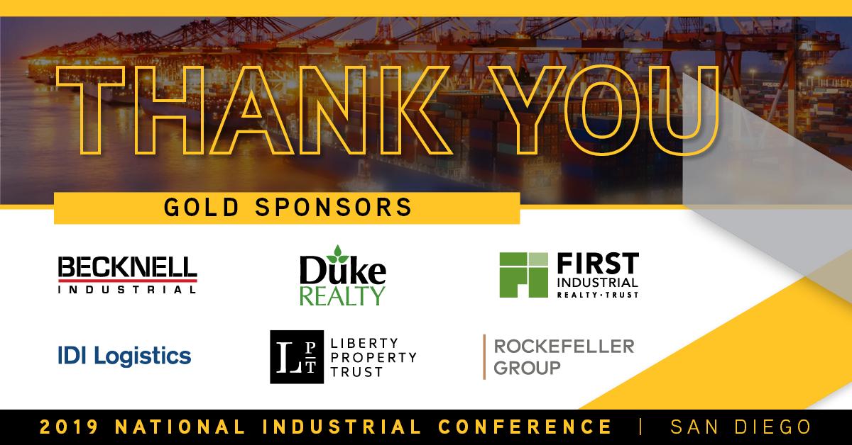 ColliersLIVE's tweet photo. Thank you to all of our 2019 sponsors! #ColliersIndustrial https://t.co/p8E0YVX0tE