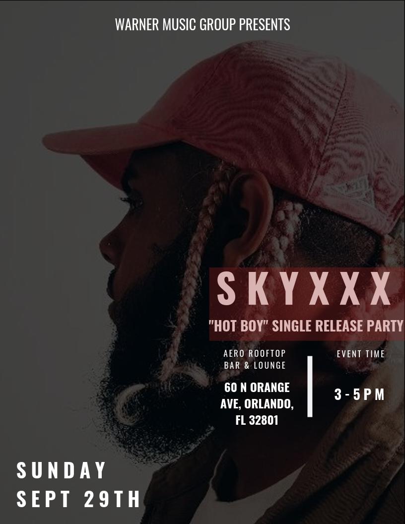GrandOpeningsCo's tweet photo. @TheRealest_Dago Exclusive @Skyxxx "Hot Boy" single release party this Sunday @aeroorl 3-5 pm! Complimentary tickets are limited so be sure to get yours ASAP!
https://t.co/bPOsGfA2Zm https://t.co/n6aUT24Dam