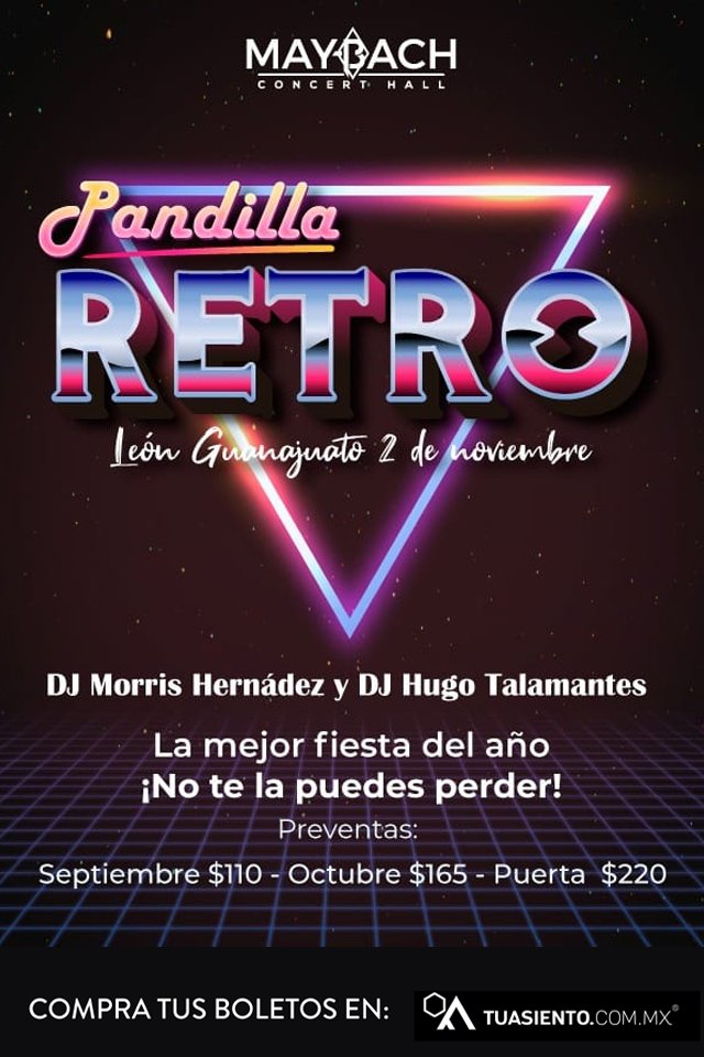 TuAsientoMX's tweet photo. Revive lo mejor de los 90´s en una noche de música y baile https://t.co/VmrnM8BwzX