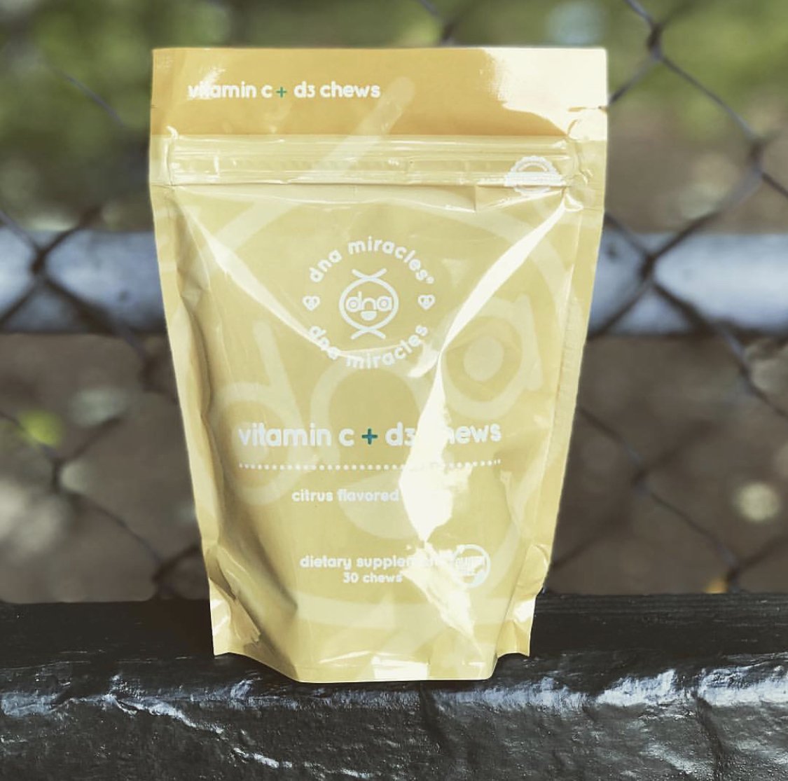 MarketAmerica's tweet photo. DNA Miracles Vitamin C + D3 Chews supports children’s health and strength when it comes to the everyday rumble and tumble of being a kid. 📷: @shopeduardony #dnamiracles https://t.co/PzoerUoB87