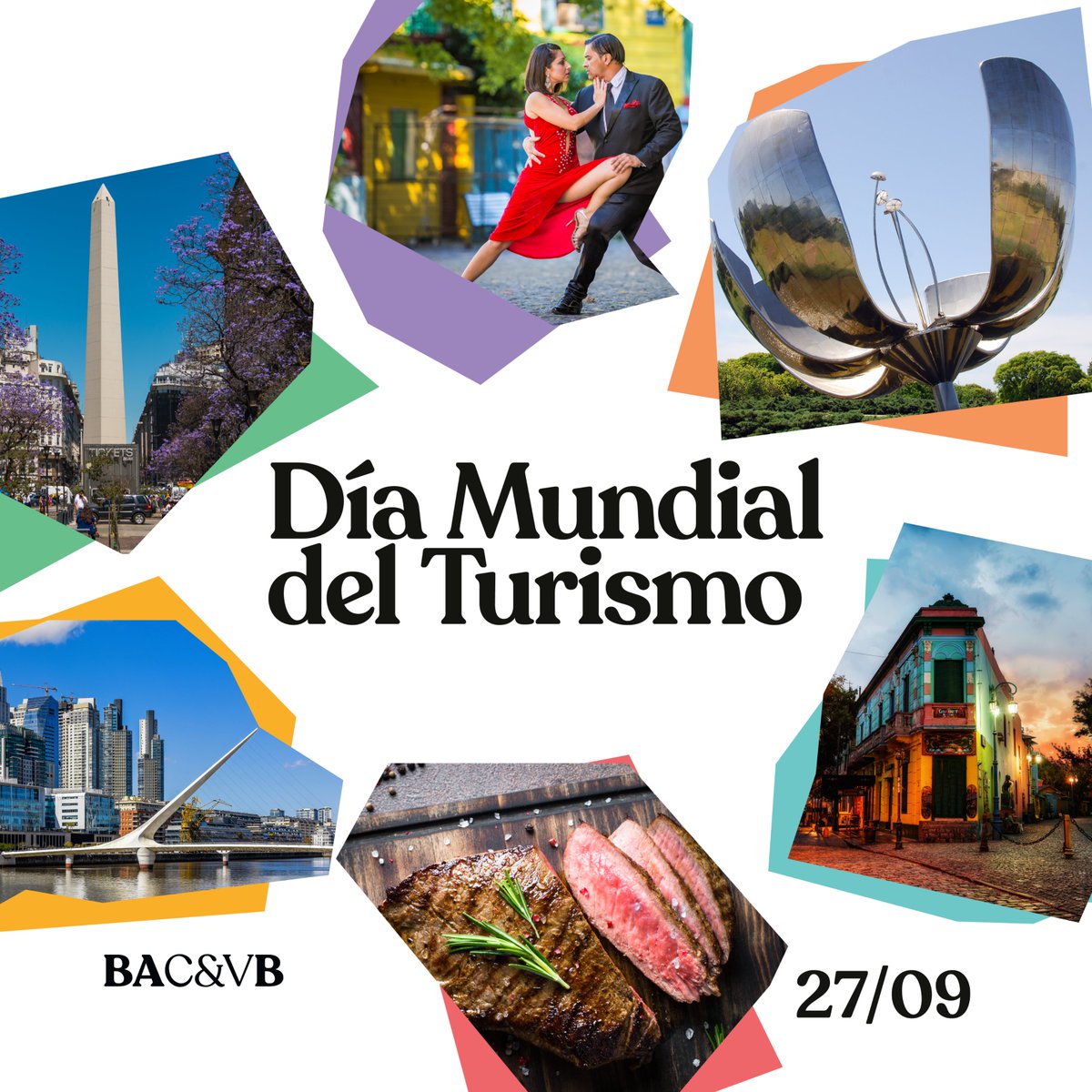 27/9 Día Mundial del Turismo 🌎🏨🍽
.
Como parte del segmento del #TurismoDeReuniones, nos sumamos a los festejos de este día, destacando los múltiples beneficios que genera esta apasionante actividad.
¡¡Feliz día del Turismo!!
.
#WTD19 #DiaMundialDelTurismo #BuenosAires