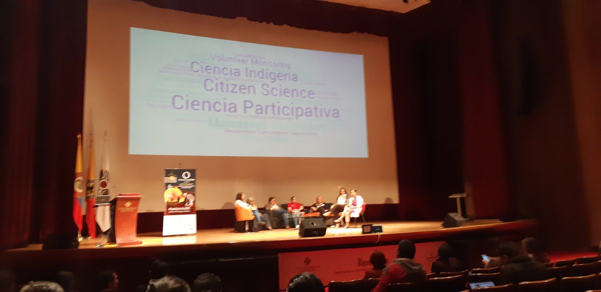 mfressoli's tweet image. Hermoso panel de ciencia ciudadana en #OpenConLatAm2019