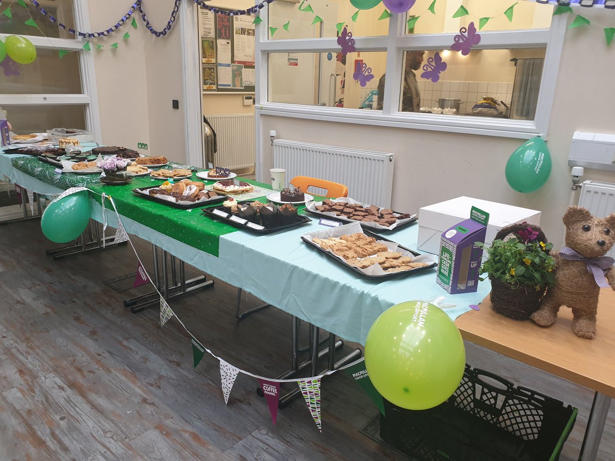 sahaMildmay's tweet photo. Thank you so much to everyone that came to our @macmillancoffee morning today...it was a fantastic day for us all and it was really special for us to be able raise money for a fantastic cause with you all #transforminglives #getinvolved #macmillancoffeemorning #macmillan https://t.co/PNrmKsvZrK