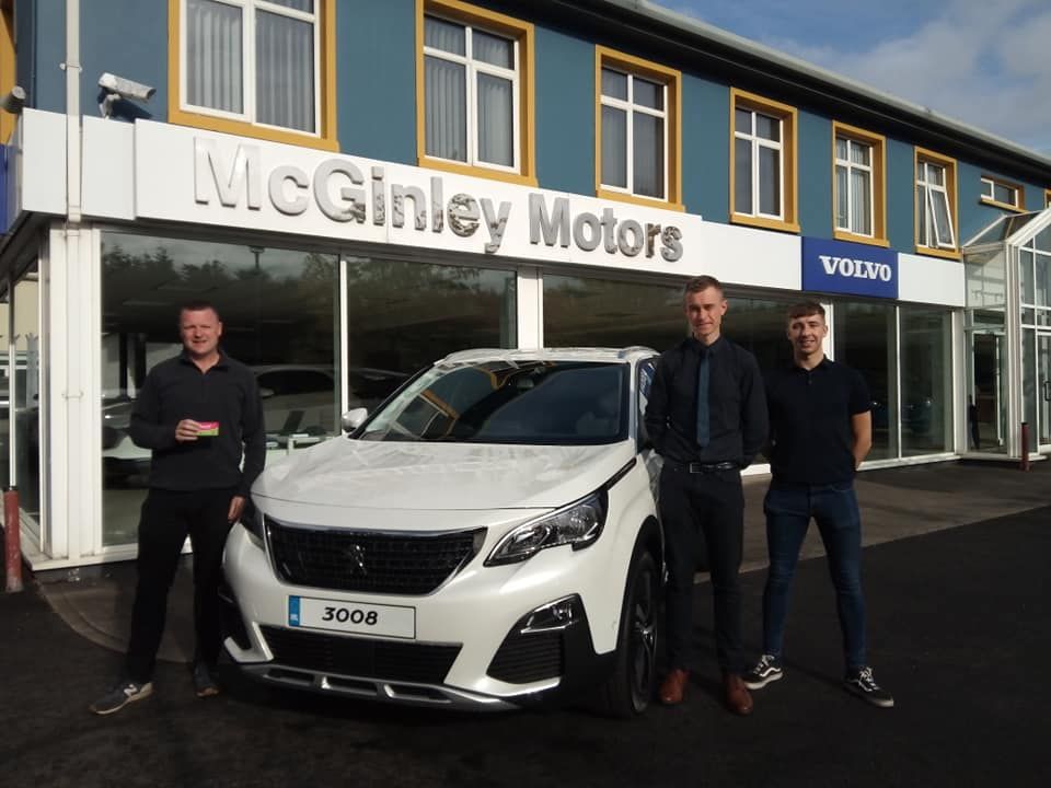 Shoplk1's tweet photo. #MotorFriday Meet Noel, Ciaran and Jamie from @McGinley_Motors Established in 1983, they are the main Dealers in Donegal for Volvo, Mazda Peugeot and Land Rover and also stock an extensive range of second-hand vehicles. Visit https://t.co/921198YNMa #HasToBeLetterkenny #donegal https://t.co/RPKrDyN7Uy