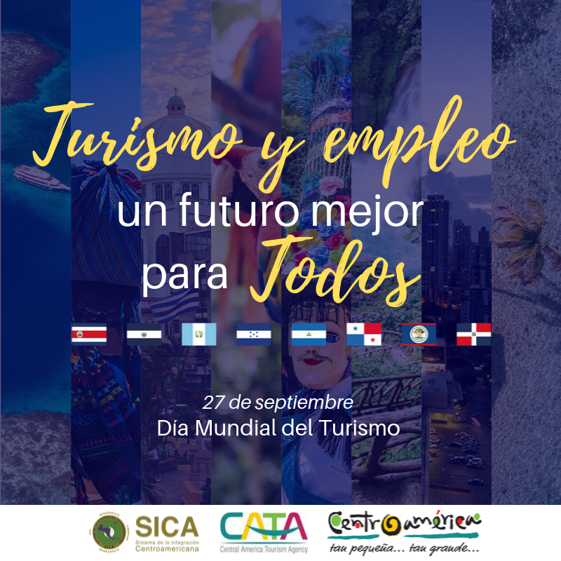 CATA_AgenciaCA's tweet photo. El turismo genera + del 10% de los empleos en el 🌎. La región 🇧🇿🇬🇹🇭🇳🇸🇻🇳🇮🇨🇷🇵🇦🇩🇴 conforma un multidestino turístico con oferta diversa y multicultural que se complementa entre sí. Desde #CATA impulsamos su potencial para contribuir al desarrollo de #Centroamérica #WorldTourismDay https://t.co/btCGVhv6MD
