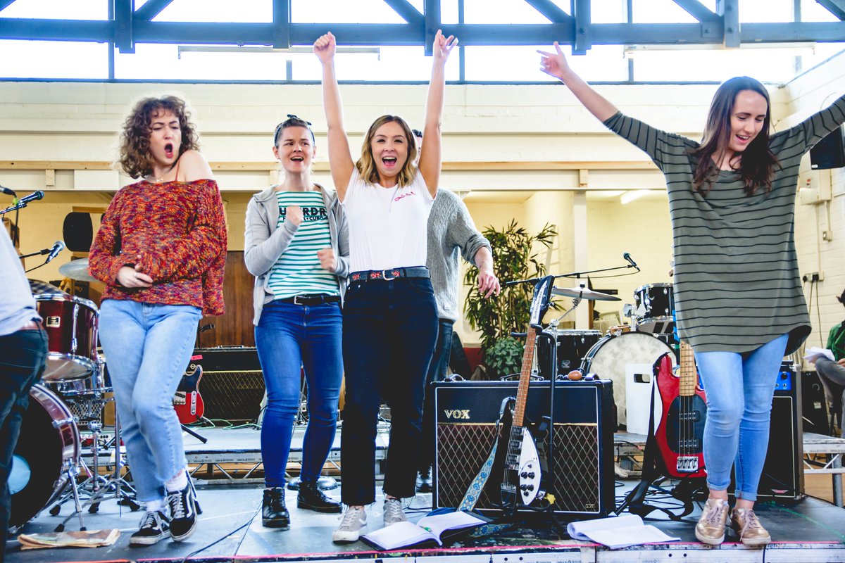RoyalCourtLiv's tweet image. This time next week we'll be getting ready for the opening night of Girls Don't Play Guitars. We hope you are all as excited as the cast are 🙌

#GirlsDontPlayGuitars