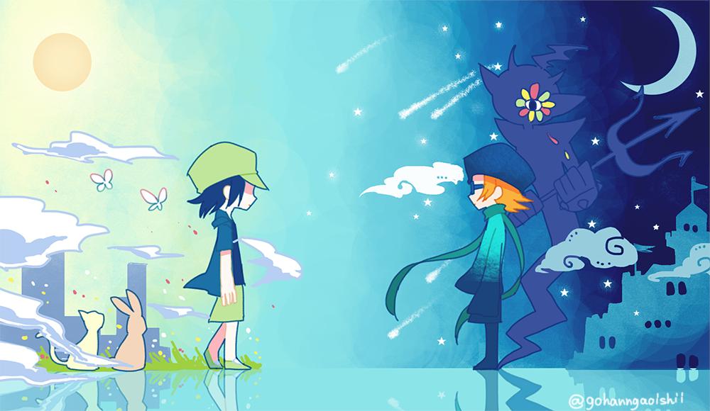 昔描いたポップンのわりと気に入っている絵を再放送しとくから… 