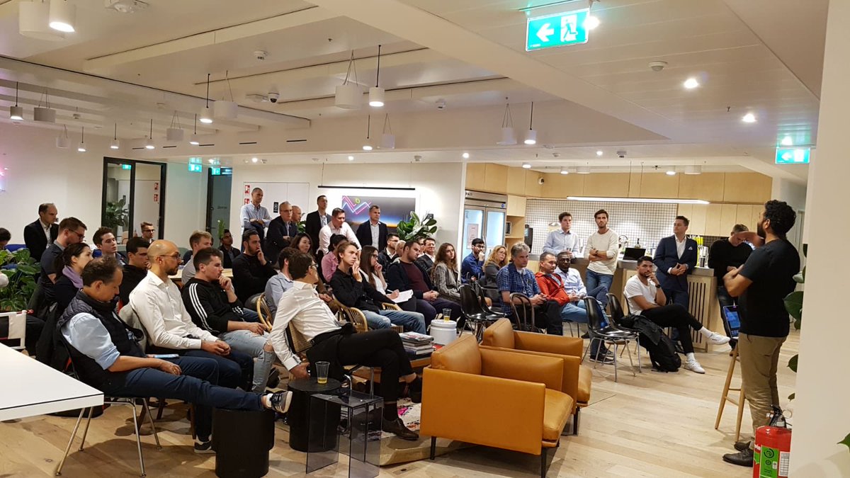 blockrocketvc's tweet image. Sep 26: BLOCKROCKET Pitch Event in Frankfurt ◼️🚀👏

Yesterday we hosted our first pitch event together with our partner @NetworkDisrupt at the @WeWork office in Frankfurt.

Thanks so much to all the participants and speakers! See you next time!

#blockchaincommunity
#blockrocket