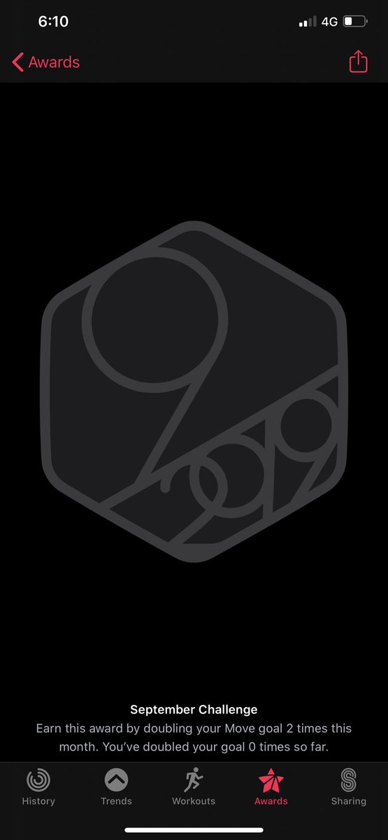 SBoghdady's tweet photo. Trying to earn this badly! Two workouts today hoping I'd hit the 200% move goal. If this doesn't cut it, then I'd pass happily! #lets_see https://t.co/fuF3LKqrmS