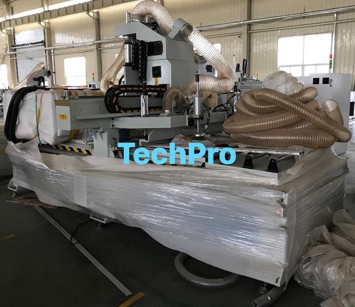 TechProCNC1's tweet image. TECHPROCNC ® Wood CNC Router TPM1530S with drilling bank 

* Working size: 1500*3000*300mm
* China air cooling spindle+ HQD drilling banks 
* Taiwan Syntec Control
*Japan Yaskawa servo motor 850w with Japan shimpo reducer 

Welcome to your inquiry!

Email: sales08@techprocnc.com