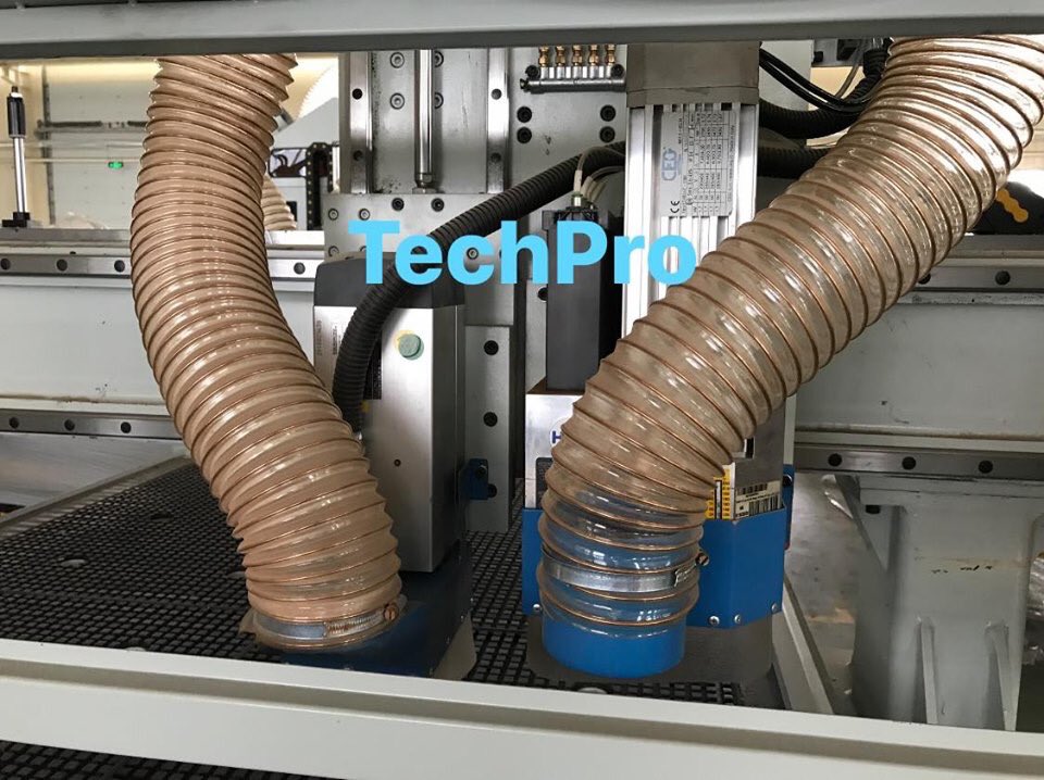 TechProCNC1's tweet image. TECHPROCNC ® Wood CNC Router TPM1530S with drilling bank 

* Working size: 1500*3000*300mm
* China air cooling spindle+ HQD drilling banks 
* Taiwan Syntec Control
*Japan Yaskawa servo motor 850w with Japan shimpo reducer 

Welcome to your inquiry!

Email: sales08@techprocnc.com