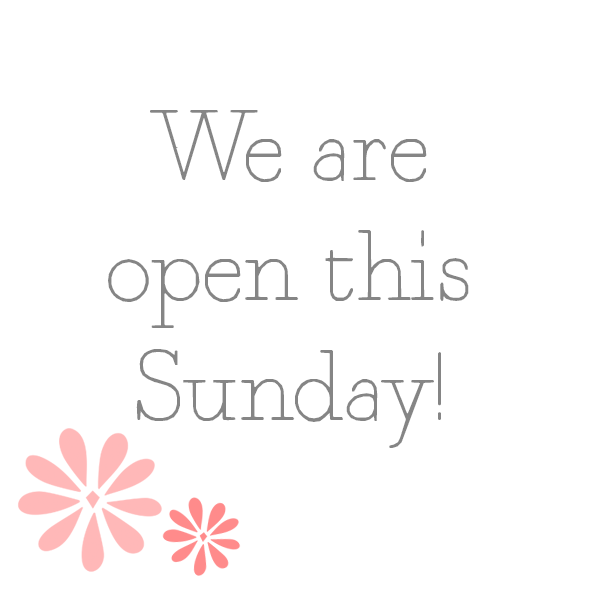 Don't forget we are open this Sunday - Pop in and shop our Sale of All Sales and grab yourself a bargain PLUS make the most of our offer of 2 Tribecas for just £49! 

Shop with us from 11:00am until 4:00pm this Sunday. 🛍