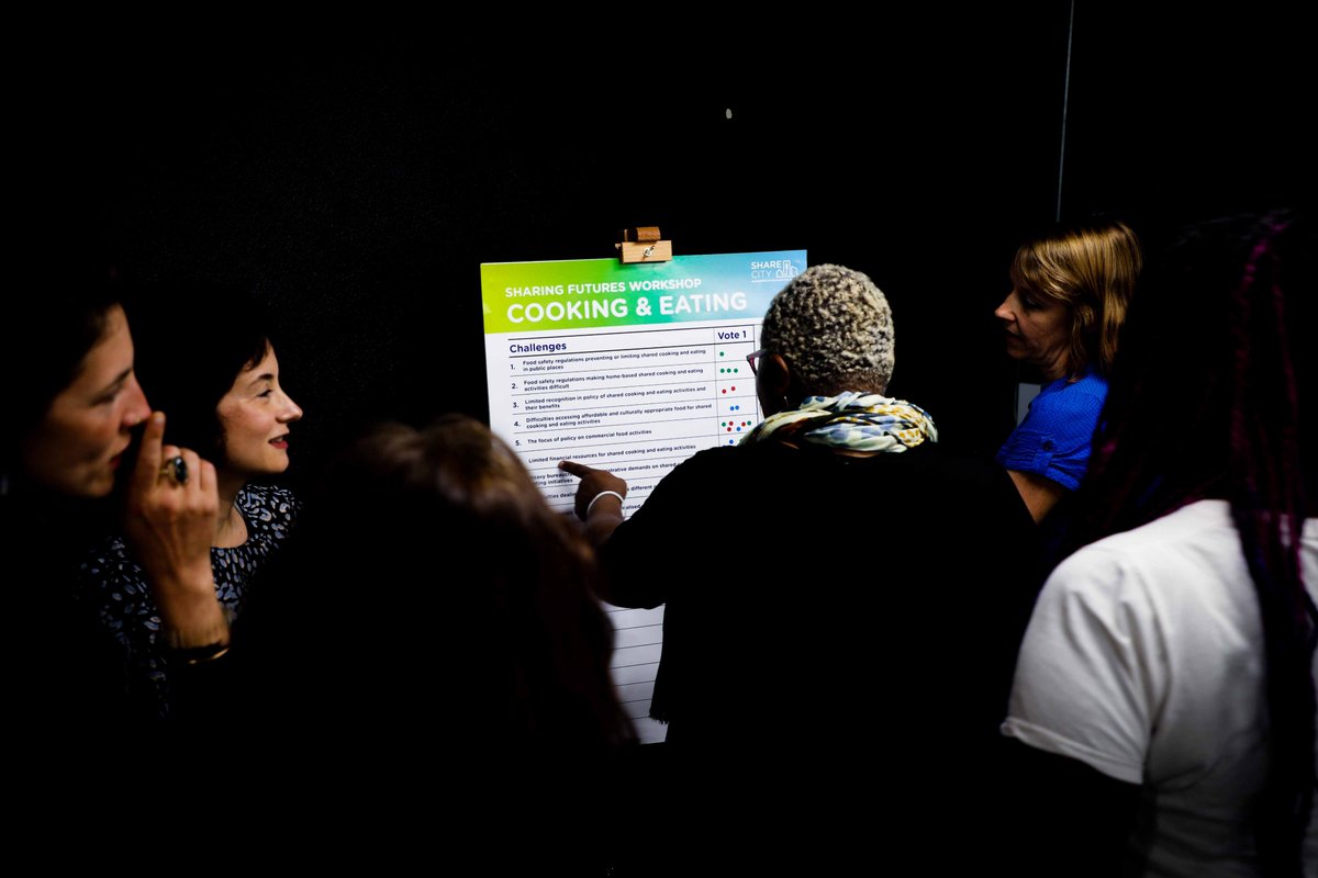 mcodublin's tweet photo. Today we are working with our client @ShareCityIre facilitating a two-day workshop to explore the future of global food sharing. 

#sharingfutures #foodsharing #foodwaste #urbangrowing #sustainablefood #communitygrowing https://t.co/p727E8T26O