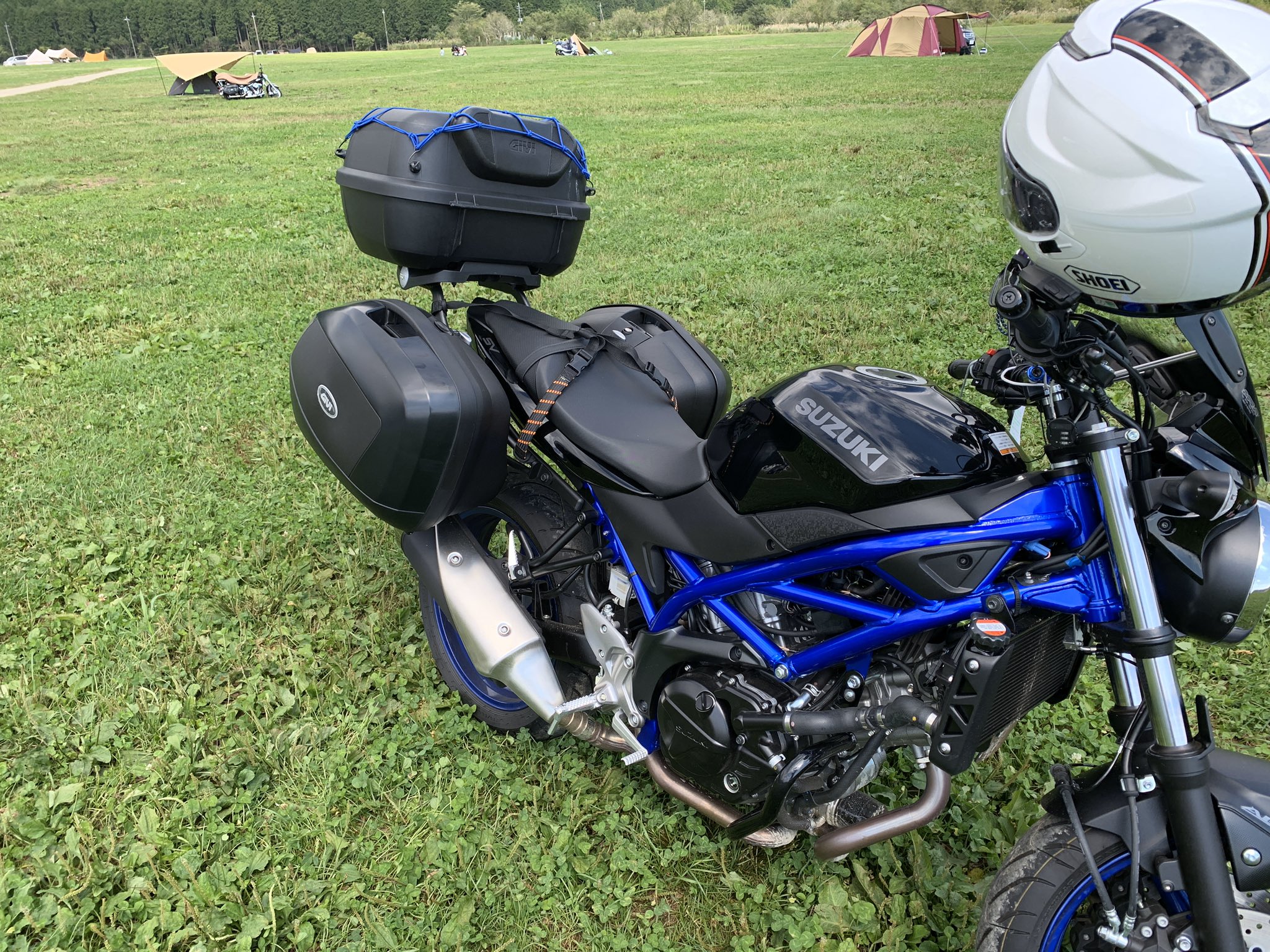 ふにゃま Sv650 Sv650 Giviフルパニアのテストは上々 これでどこにでも行ける 同じようにsv650 16 でgiviのフルパニアを目指してる方のために簡単に記録を残しておきます T Co 3tyi5zd2rq Twitter