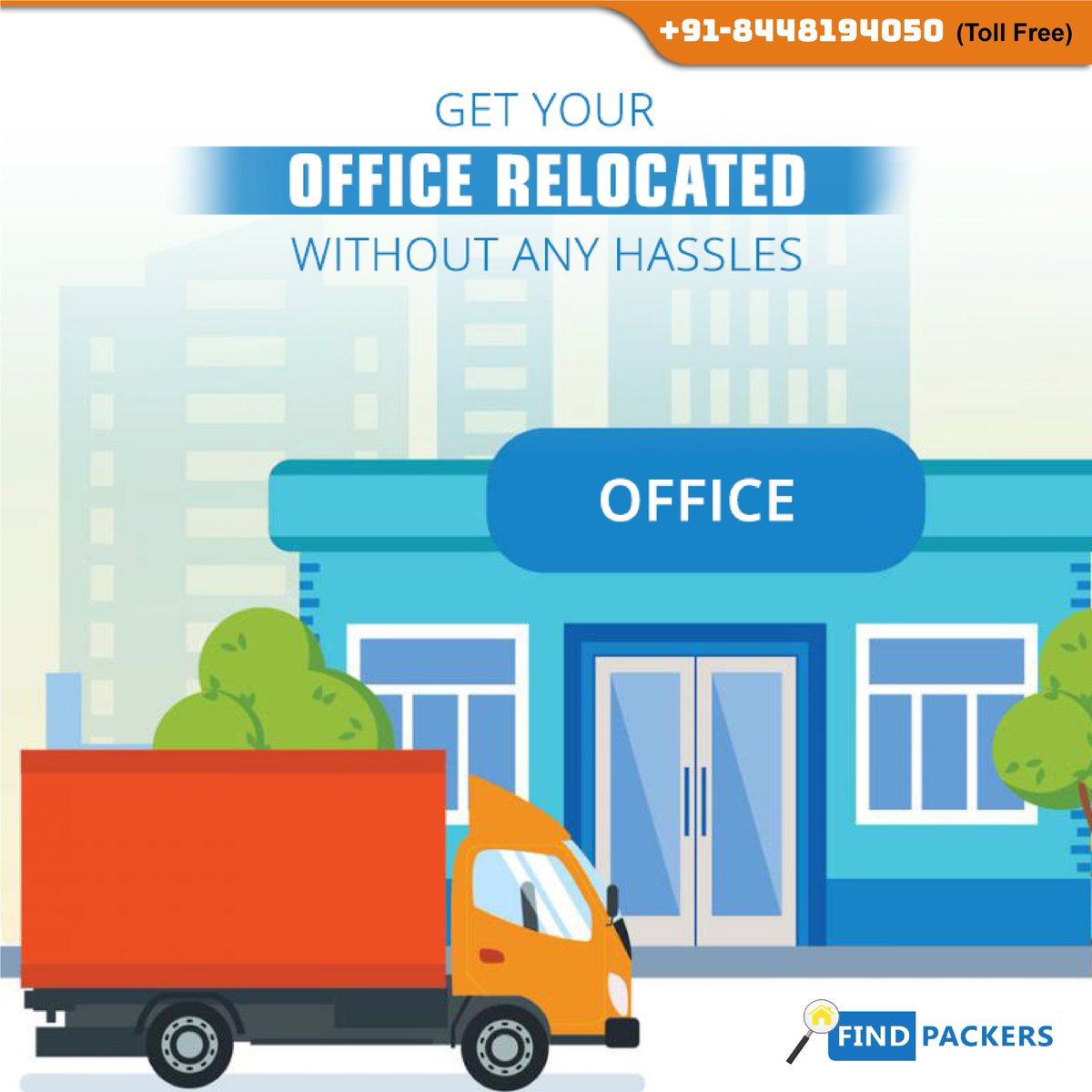 FindPacker's tweet image. Find Packers ensures a smooth relocation of the office chattels. So, gear up for your Office Relocation &amp;amp; avail the services of Find Packers.
🌐 : bit.ly/2m75n5O
☎  : +91-8448194050
📧 : support@findpackers.com
 #officerelocationservices #officeshifting #officelocation