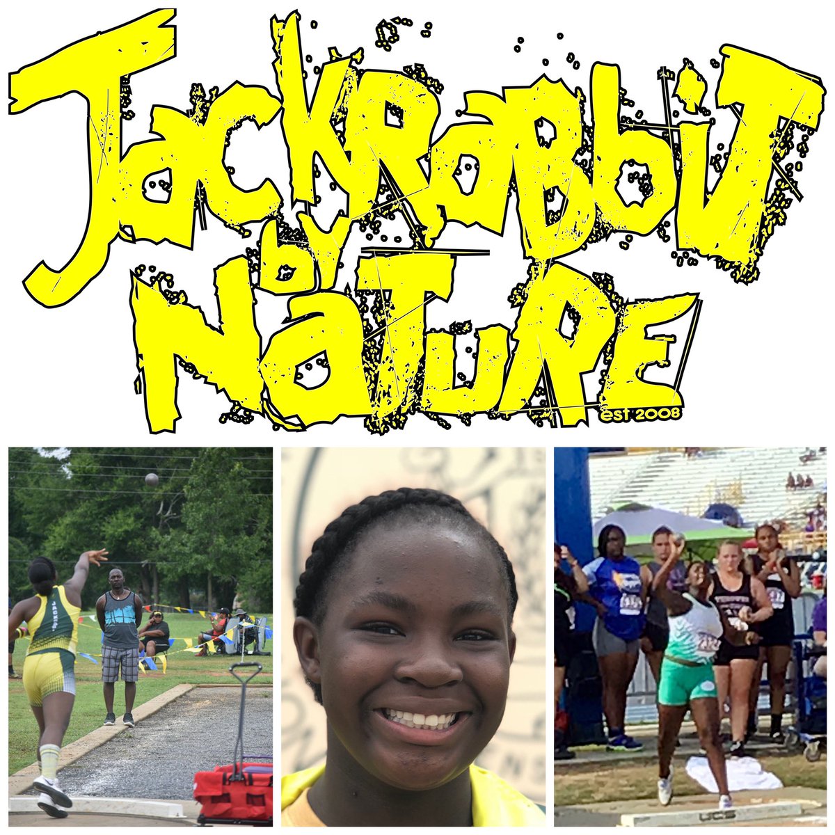JackrabbitTrack's tweet photo. All American Christianne Akinayto and Georgia Middle School 2x State Champion! SHOT Put!
2017 30’ 1.5” 11 Yrs Old
2019 43’ 03” 14 Yrs Old #completeprogram #grassroots #jackrabbittrack #jackrabbitbynature #shotput #truedevelopment #JR2020 #ourpipelineisdeep #1program https://t.co/pbwTEIMano