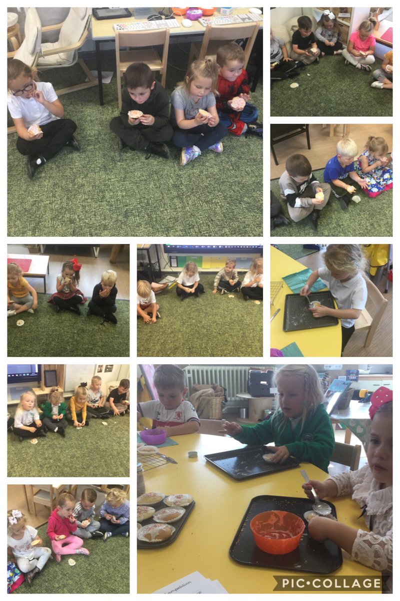 CaldiPrimary's tweet photo. Today we decorated our cakes and enjoyed eating them whilst raising lots of money for charity. @AETAcademies #bighearted #donateforcancer #mcmillancoffeemorning https://t.co/7VmUx76lBS