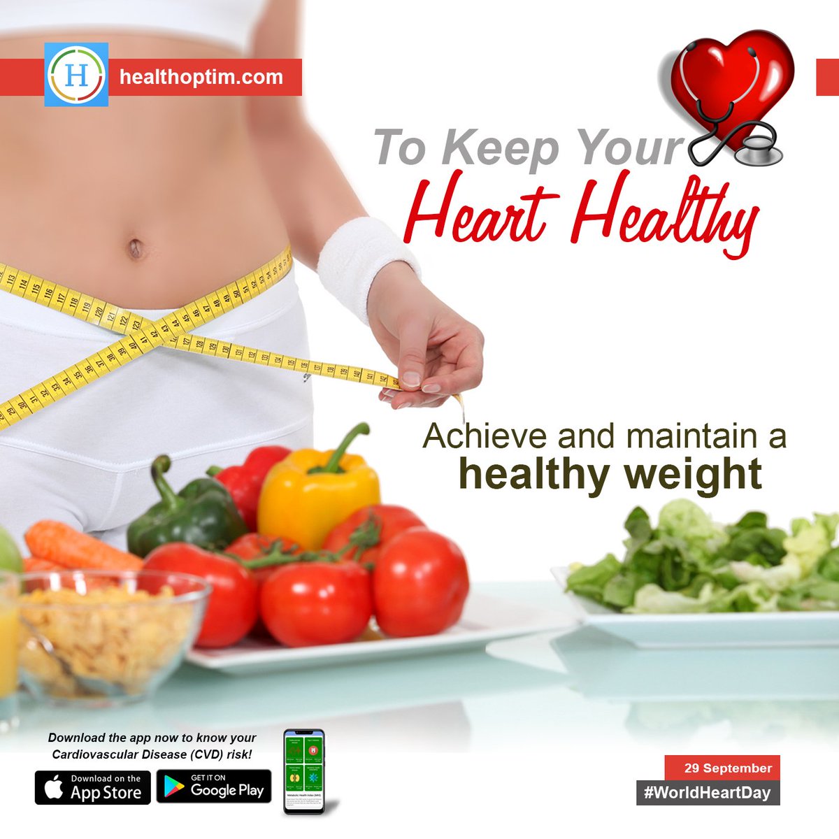 Healthoptim1's tweet photo. Maintaining a healthy weight can reduce the risk of heart disease and other health problems. 📥 https://t.co/bsaxJ02giw
#worldheartday ❤️ #healthyheart #cardiovasculardisease #strokes #health #fitheart #goodheart #heart #cholesterol #fattyacid #stroke #weight #weightmanagement https://t.co/PlYnH96679