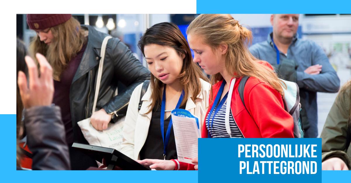 𝗣𝗲𝗿𝘀𝗼𝗼𝗻𝗹𝗶𝗷𝗸𝗲 𝗣𝗹𝗮𝘁𝘁𝗲𝗴𝗿𝗼𝗻𝗱
Maak je Persoonlijke Plattegrond op de iPads bij de infobalie. Er is ook een online versie beschikbaar. Zo weet je precies waar je op de beurs moet zijn!
onderwijsbeurszuid.nl/nl/plattegrond