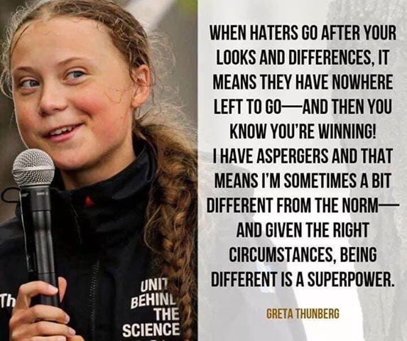 Change your thinking, change the world! #aspies #aspergers #autismspectrum #auties