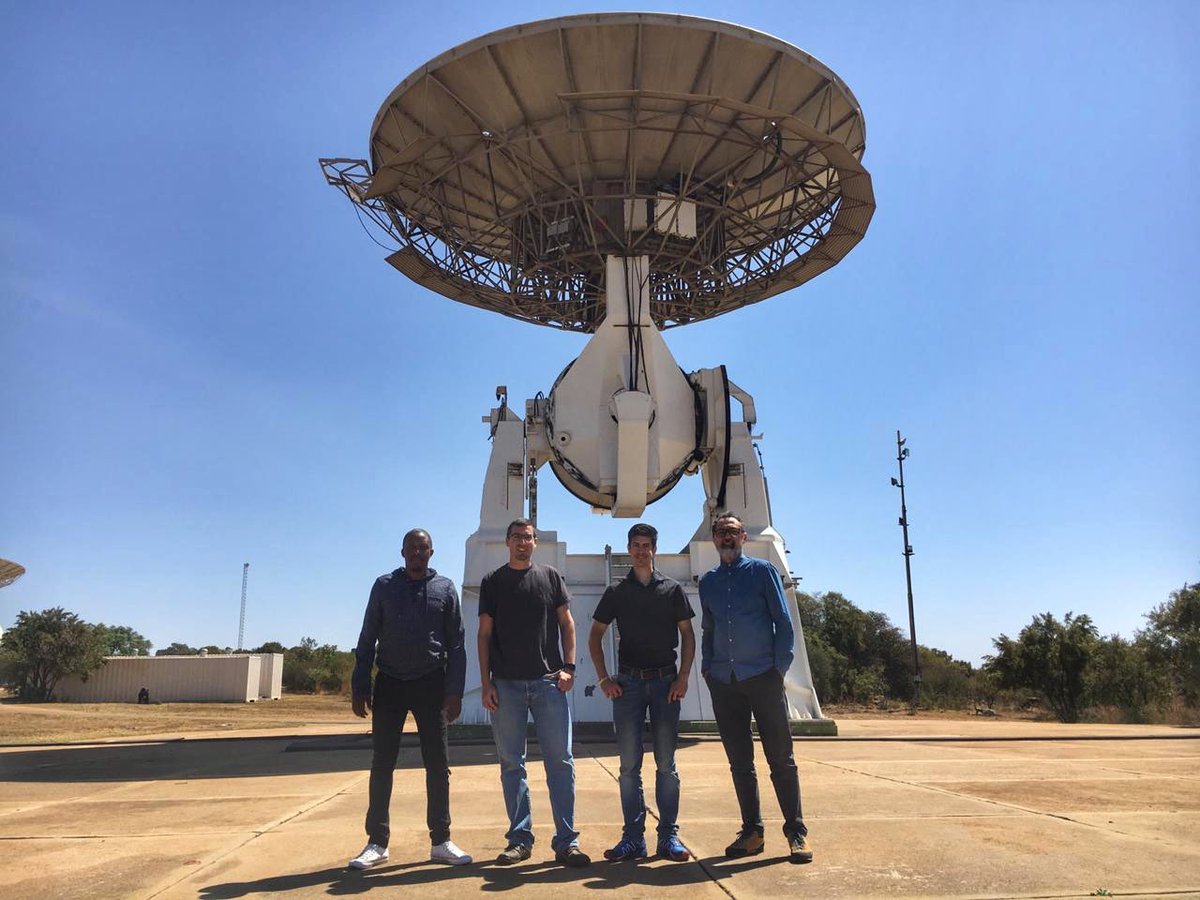 We successfully tested our XTX X-band transmitter onboard #ZACube2 at a downlink rate of 50 Mbps. We would like to thank <a href="/SANSA7/">SANSA</a> Space Operations at Hartebeeshoek for allowing us to use one of their dishes and for their assistance! #CubeSat