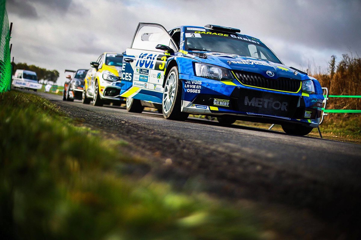 gilbert_quentin's tweet photo. Shakedown en cours… Tout se passe super bien, heureux de retrouver notre belle Skoda 😍 #CFR #CoeurDeFrance #FabiaR5 @CFRallye #Metior https://t.co/Hw4I98PjKv