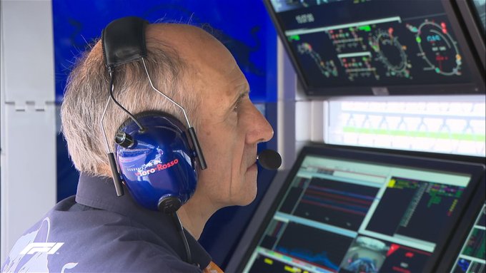 Franz Tost, en el ...
