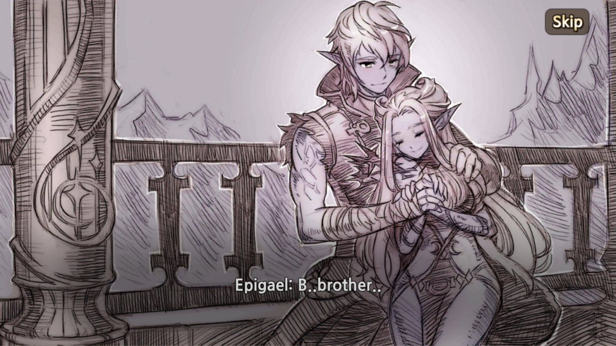 Finished chapter 5-21! This scene between Dimael and Epigael is so touching. Epigael, free from demon's clutch, being reunited with his long lost brother.