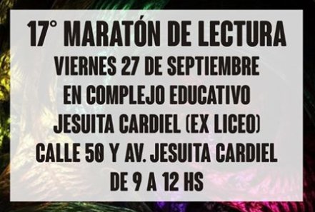 marilepel16's tweet photo. Hoy nuestra razón es "llevar la lectura más lejos" a través de la 17° Maratón de Lectura en el Complejo Educativo Jesuita Cardiel!!! Acompañanos... no dejes de participar!!! #mesumoaleer #necolee https://t.co/IctSfulaLK
