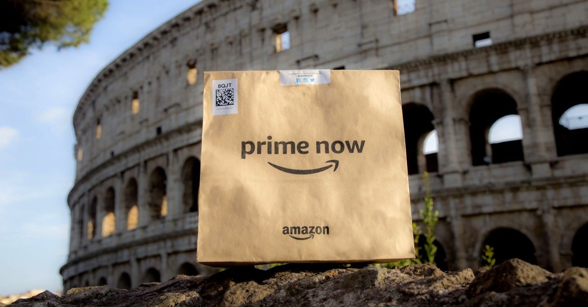 AndrewHPearl's tweet photo. Amazon Prime members enjoy expanded Prime Now selection in Rome https://t.co/BH3IMXyXLI https://t.co/JhBoDgfkBX