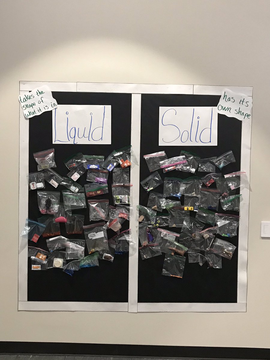 Eggers2ndgrade's tweet photo. Scientists at Campbell Elementary learning how to classify matter!   @amsmithscience @Campbell_Elem https://t.co/Kd9PSnqDPu