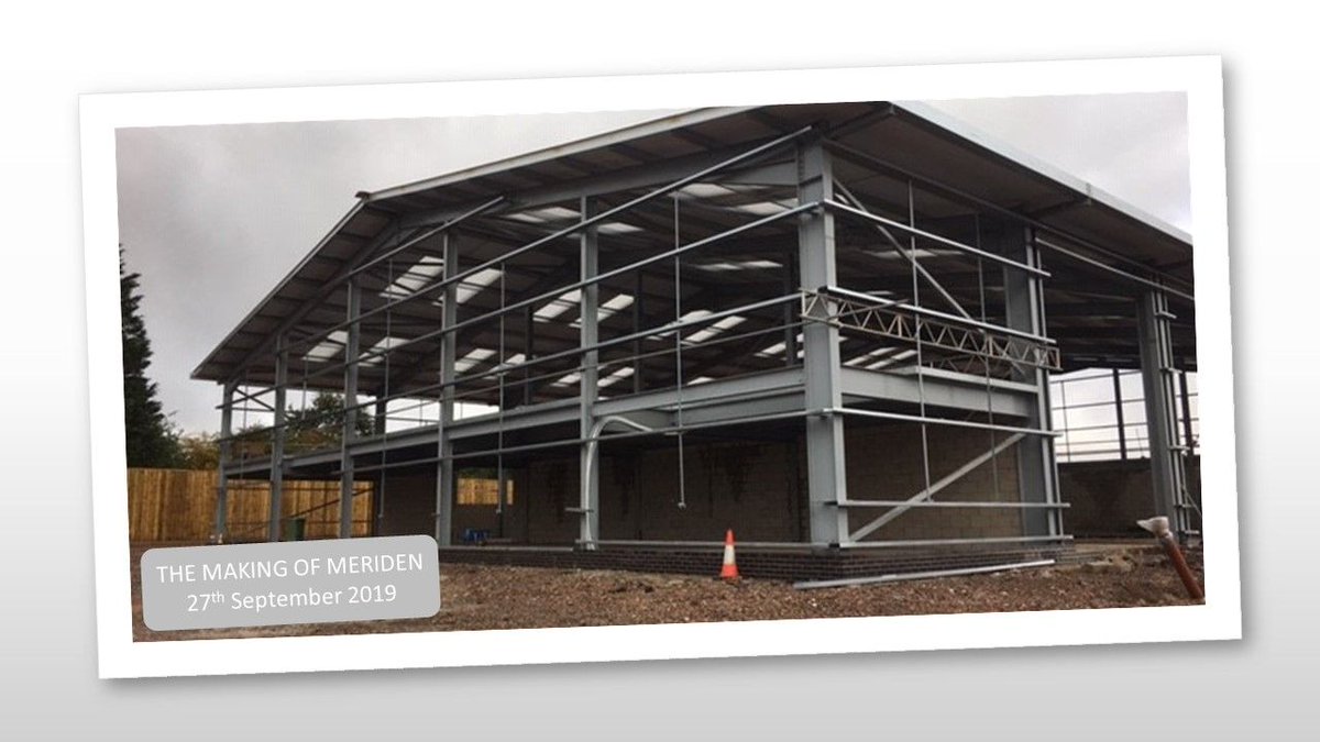 DuoGroupLtd's tweet photo. Meriden is coming on thick and fast! We cant wait to move in!

#duogroup #duo #duojourney #newfacility #building #progress #twoworkingasone #heavyequipment #heavymachinery #doosanequipment #expansion #terex #powerscreen #office #storage #makingofmeriden https://t.co/4hqab5y8Cb