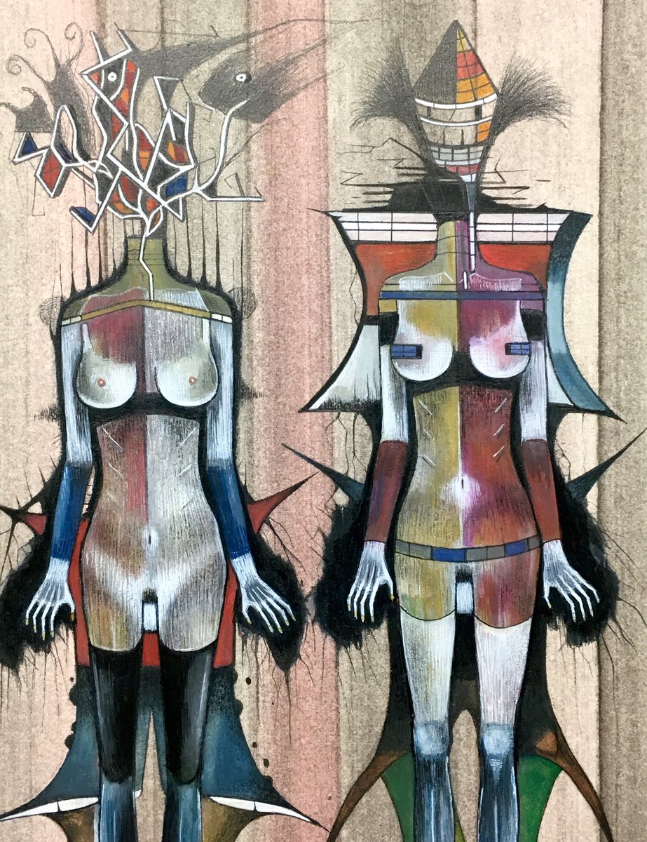 jdaviesarts's tweet photo. Detail from, The Si Fi convention no 6. Watercolour and ink on arches paper, artworks JDavies revisited 2019. #art #artist #fineart #contemporaryart #surrealism #artlondon #artgallery #painting #contemporarypainting #drawing #jdaviesarts #watercolour #contemporarydrawing #artstud https://t.co/EU101zOWgX