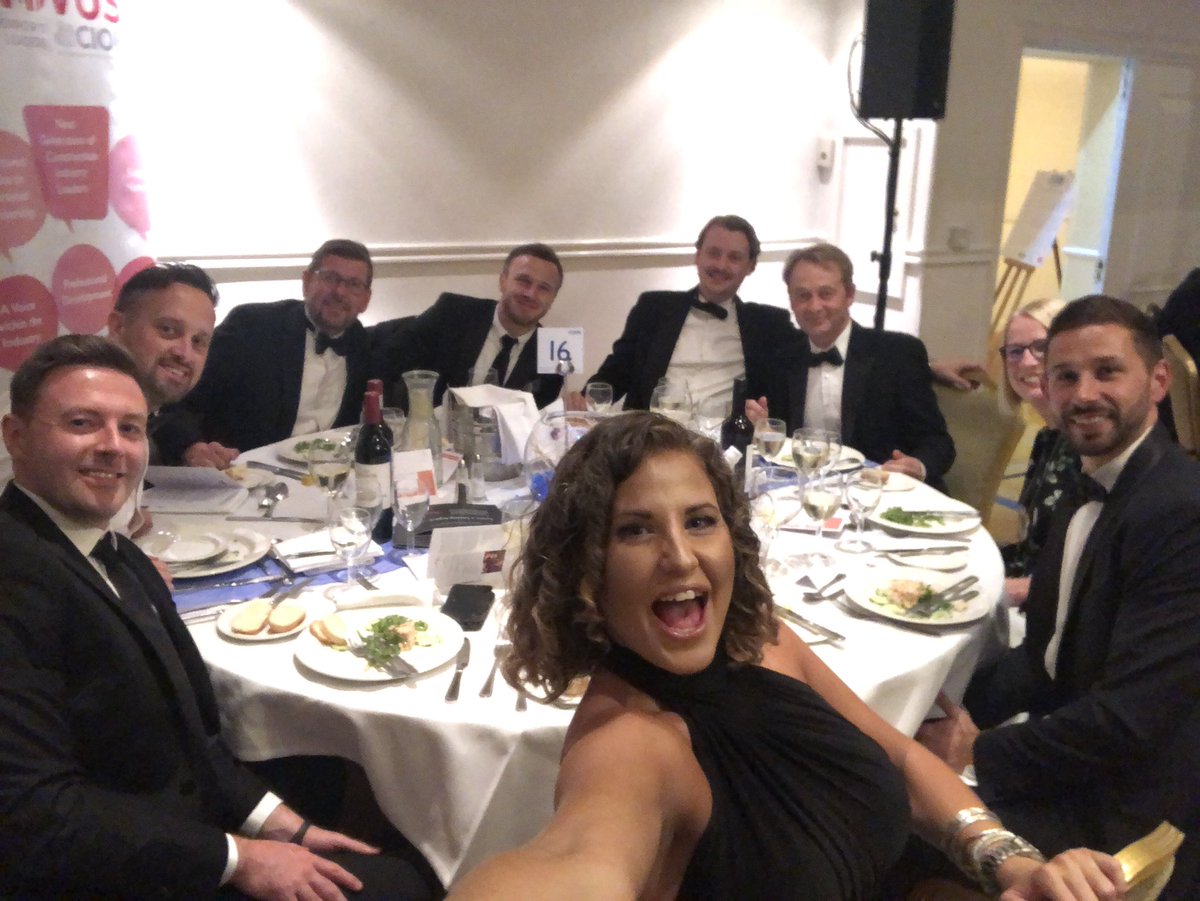 A great evening for the @CIOBLdnSouthern Maidstone Dinner. Thanks to our guests <a href="/ltd_qs/">Liberty QS</a> <a href="/SawyerandFisher/">Sawyer & Fisher</a> <a href="/ON4chitecture/">ON Architecture</a> <a href="/BaileyPartner/">Bailey Partnership</a> <a href="/AcademyCon/">Academy Consulting</a> <a href="/modus_ltd/">Modus Construction Consultants</a> 
Great after dinner speaker <a href="/SteveSnooker/">Steve Davis</a>  - the one with the glasses?!? 🤦🏻‍♀️😂🥂🤓