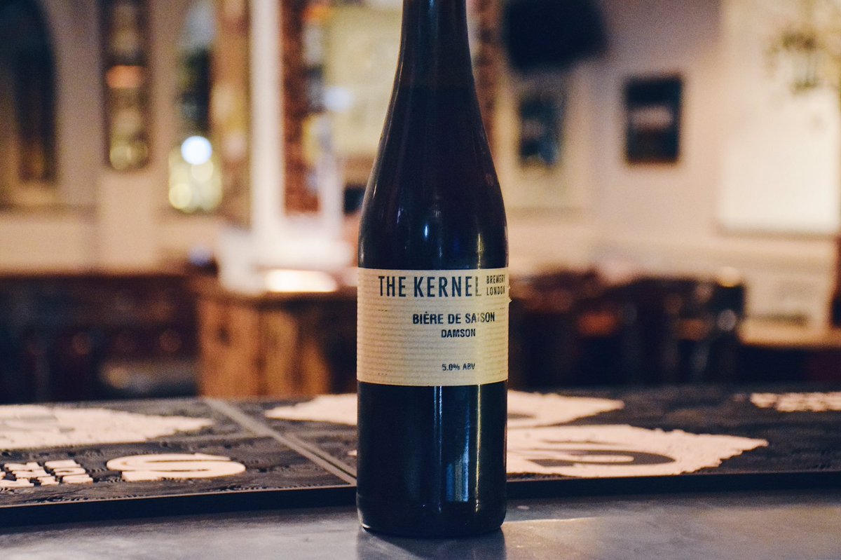 Bière De Saison Damson by <a href="/kernelbrewery/">Kernel Brewery</a> 💥

This beer is patiently waiting for you to try its fruity, sour notes and 5% ABV 😎 #craftbeerlondon