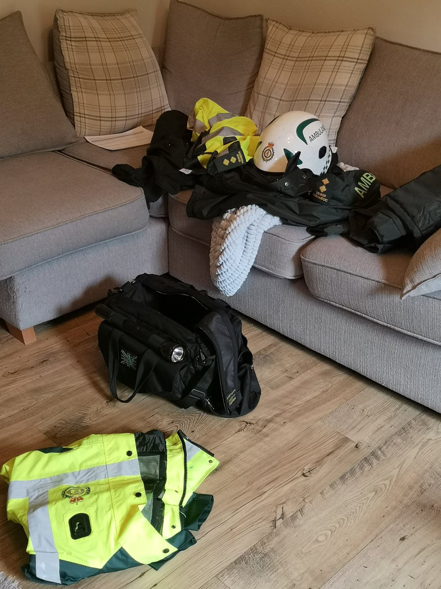 RichM83's tweet photo. Sorting out the work bag and new coats. Think they will be needed this weekend. #waterproofready. https://t.co/h2ZBnuJjp5