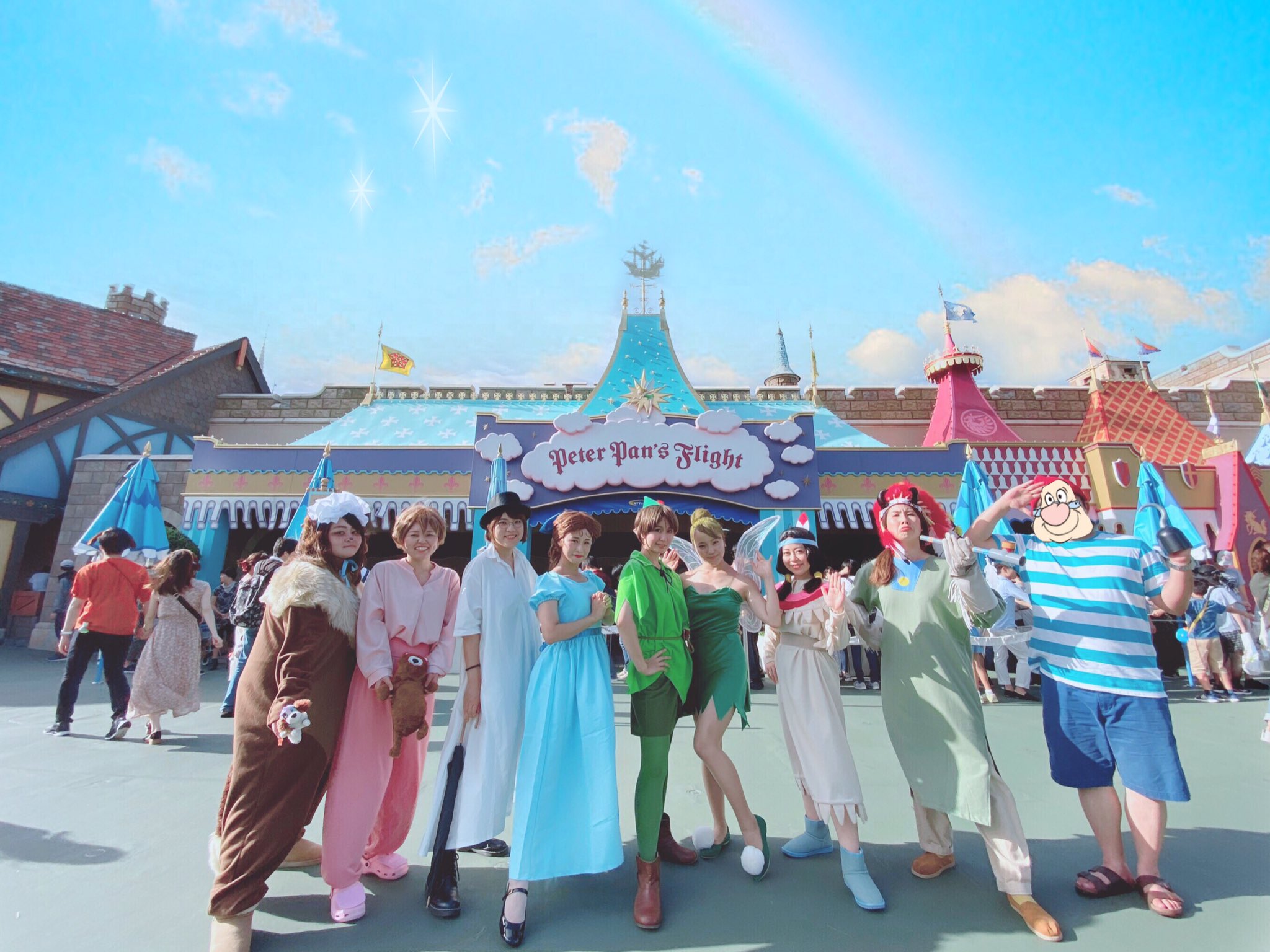 Uzivatel あやちゃむ Na Twitteru ピーターパン仮装 楽しかった どれもこれもいい写真 大人数仮装はやっぱり楽しいね またやりたいな Dハロ仮装 Dハロ Dハロ仮装19 少しでも良いなと思ったらrt T Co