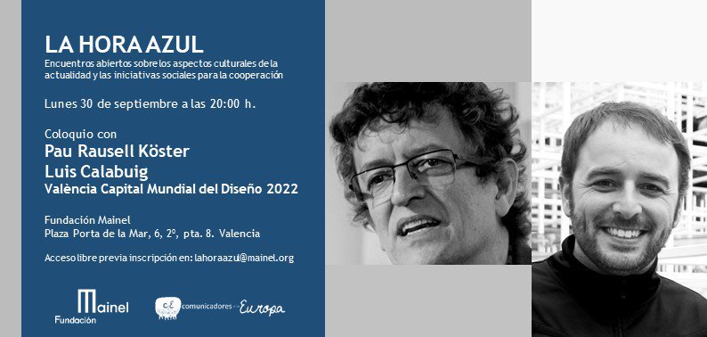 El lunes <a href="/LuisOdosdesign/">LuisOdosdesign</a> y el menda, nos vamos de la manita a la <a href="/FundacionMainel/">Fundación Mainel</a> para explicar los entresijos de esta locura de la #valenciawdc2022 

V A L È N C I A  
C A P I T A L  
M U N D I A L   
D E L  
D I S E Ñ O
2  0 2 2 

<a href="/DesignVLC/">Associació València Capital del Disseny</a> 
<a href="/designscapesEU/">Designscapes</a>