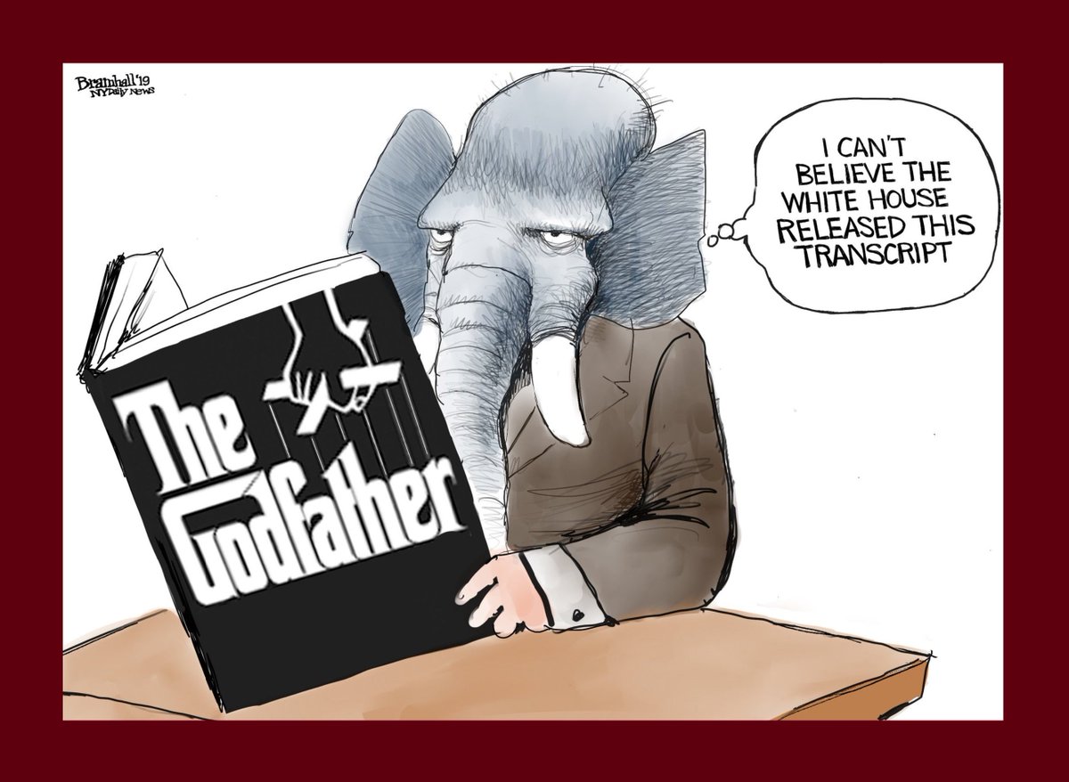 jb_in_motion's tweet photo. @realDonaldTrump Can't wait for the next chapter, #MafiaDon.
#UkraineExtortion #Ukrainegate #UkraineCallSummary #WhistleblowerIsAHero #GOP #DonTheCon #NiceLittleCountryYouHaveThere
#IWouldLikeYouToDoUsAFavorThough
@BillBramhall https://t.co/g9pGgHBRnh