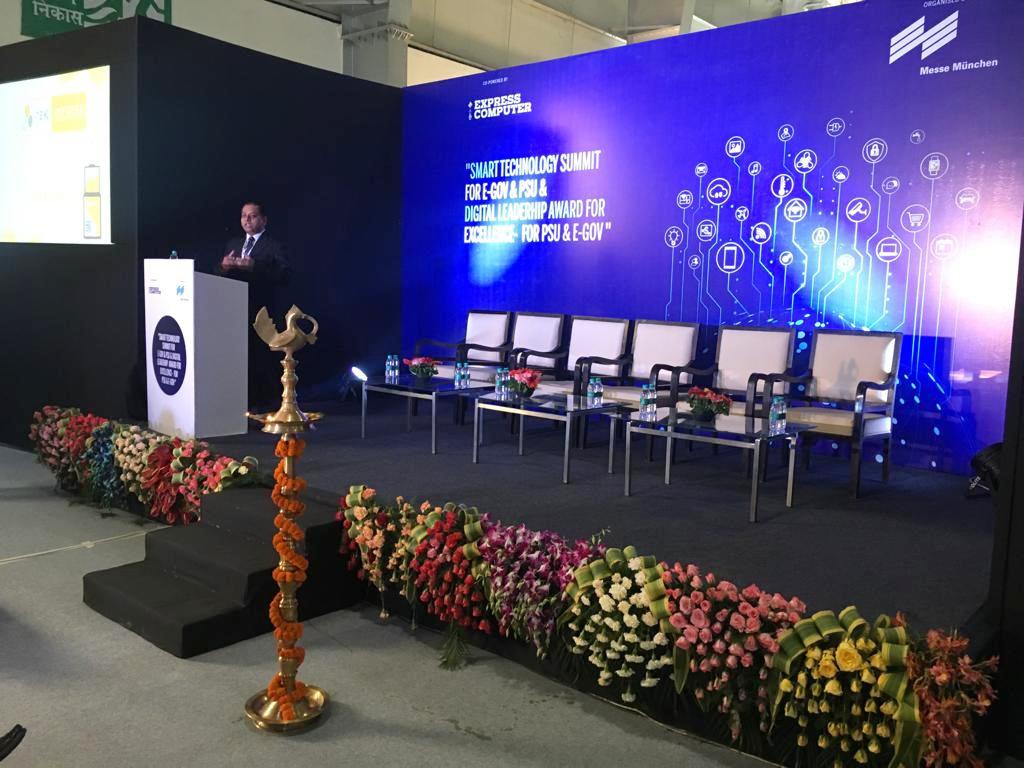 infotekrfid's tweet photo. Mr. Sachin Joshi EVP, i-TEK addressing delegates at the launch of E-Lock at Smart Cards Expo 2019.
#iTEK #InfotekSoftware #RFID #RFIDSolution #ELock #Technology #smartcardsexpo2019 #launch https://t.co/fnjedeXohy