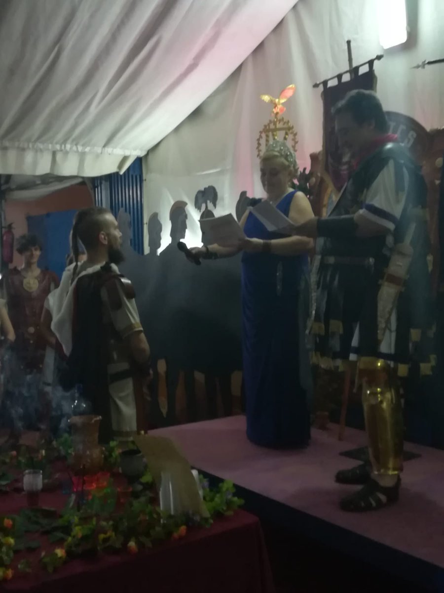 Indiketes_CYR's tweet photo. Ayer estuvimos presentes en la Invocación de la Diosa Leto que celebra la Legio IV Quinto Trebelio. Las legiones nos hemos comprometido a luchar para conquistar Qart-Hadasth #CyR2019 #Cartagena #Indiketes #LegioIV #QuintoTrebelio #EspirituGuerrero https://t.co/bROrhI50Xb