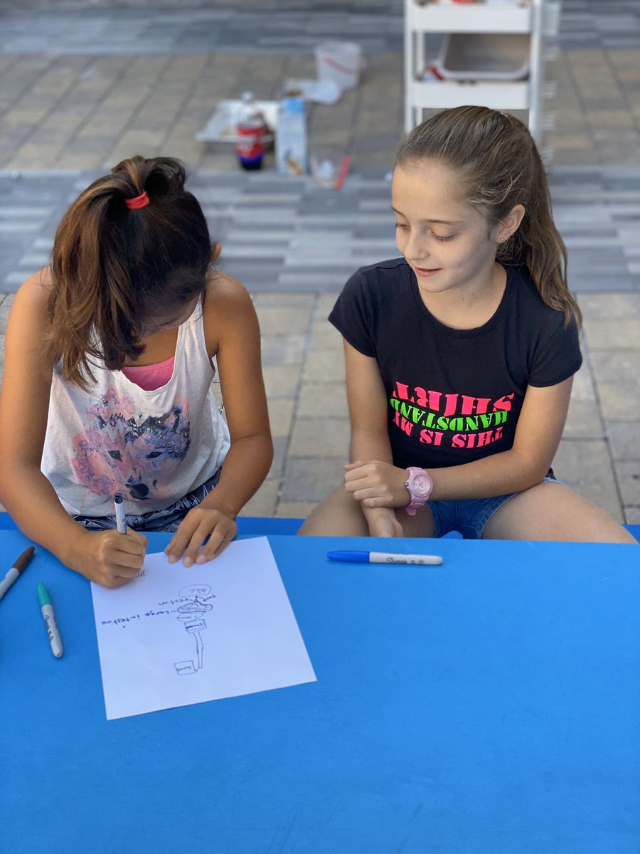 KA_teach's tweet image. It’s amazing what a change of environment can do! Learning about the digestive system through experiments outside! #getoutside #FridayThoughts #aislearns