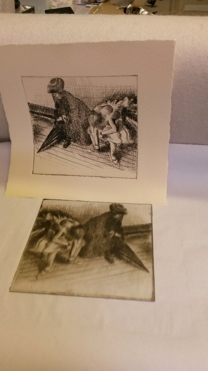 PressOyster's tweet photo. These were done in the studio today.  Forgot to attach them to our last post in the excitement! #FridayFeeling #printmaking #Ipswich #suffolk @LondonSculpture @Freudian_Sheep @ForArtsSakeUK @ukprintmakers @Greenwichprints @magpieartists @OnPaperContest @PacittiCompany https://t.co/lj9Ny7dEIB