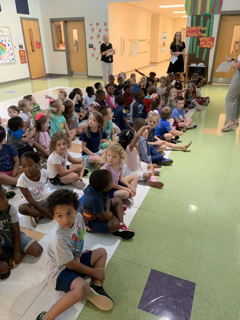 Cacibalser's tweet photo. 2 grades. 4 classes. 8 teachers. 8 groups. 1 reason - OUR KIDS ♥️ #K4 #K5 #RTIgroups #verticalplanning #theyCAN @OldPointeElem @RockHillSchools @bchiverswhite @Tigerbrian22 https://t.co/azkjIbPmp4