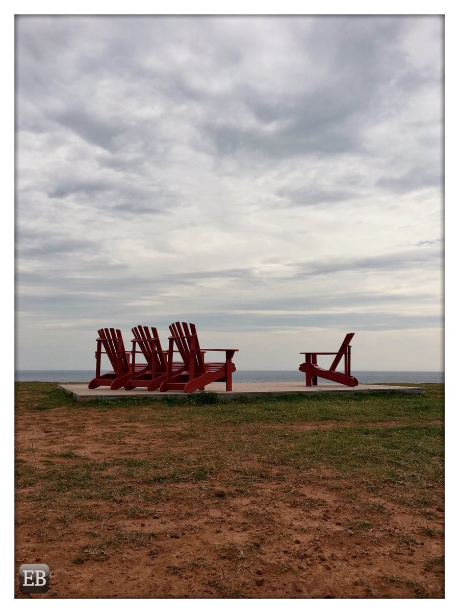 “P.E.I. # ... is.gd/8R2B10 #TheDailyMobile #photography #AdirondackChairs #AtlanticCanada #BoardMeeting #Canada #DeckChairs #DownEast #EastCoast #EastPointLighthouse #Maritimes #MuskokaChairs #PEIBoardroom #PEI #PointsEast #PrinceEdwardIsland #Red #RedChairs #Travel