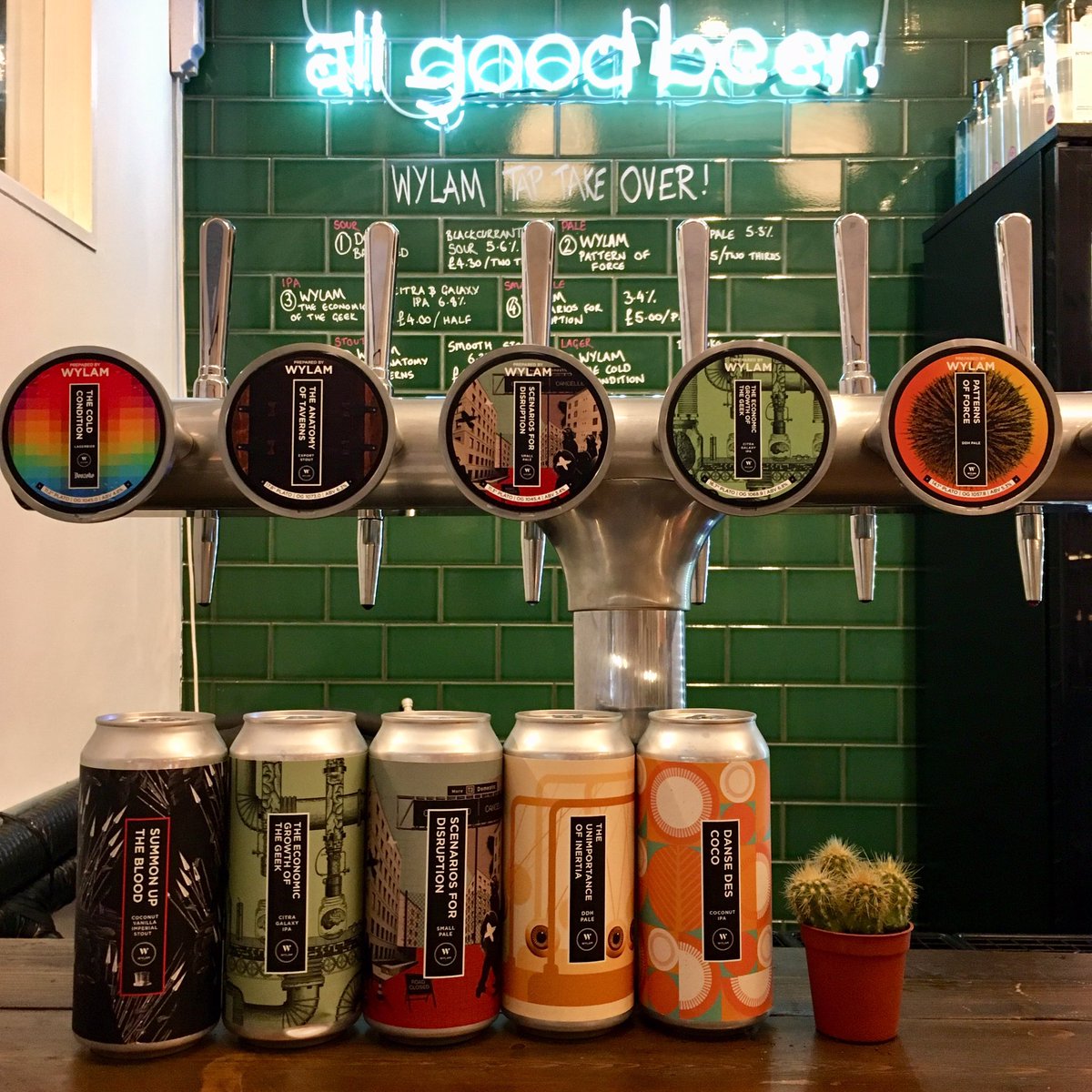 All_Good_Beer's tweet image. Lines cleaned ✅ 
Kegs tapped ✅
Beers tasted ✅
Cans in fridge ✅
Let’s go @wylambrewery 
-
Super fresh first pour of ‘Scenarios for Disruption’ Small Pale! Low on ABV, BIG on flavour!
-
We’re pouring all weekend or until they run out!
-
#craftbeer #allgoodbeer #beer #wylam
