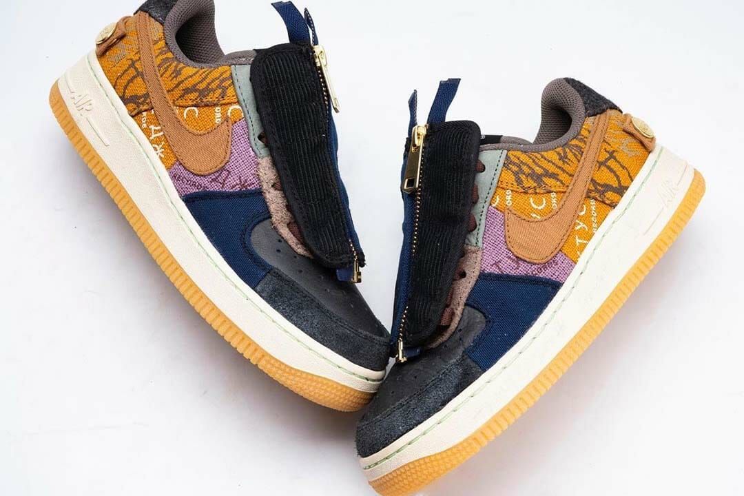 thesolesupplier's tweet photo. Your best look yet at the Travis Scott x Nike Air Force 1 Low ‘Cactus Jack’ 🌵

https://t.co/HU6dDEknQm https://t.co/d12XJi5KFV