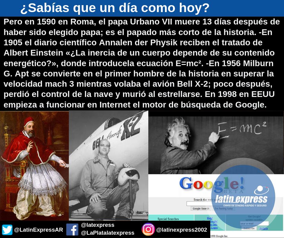 LatinExpressAR's tweet photo. #FelizViernesATodos #FelizViernes #BuenViernes #BuenViernesATodos #SabiasQue #UnDiaComoHoy... #LatinExpress #Giros #Remesas #Transferencias #EnvioDeDinero #Dolar #Euro #Argentina #Bolivia #Brasil #Colombia #Chile #Ecuador #Paraguay #Peru #RepublicaDominica y más de 200... https://t.co/VzdZauInpa