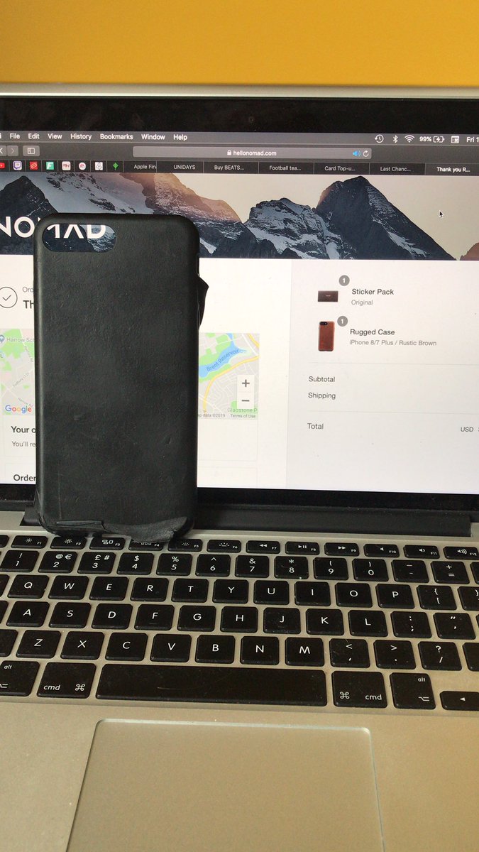 RhyssM's tweet photo. @nomadgoods about time this guy got an upgrade. #servicecomplete https://t.co/10qvo2hiqK
